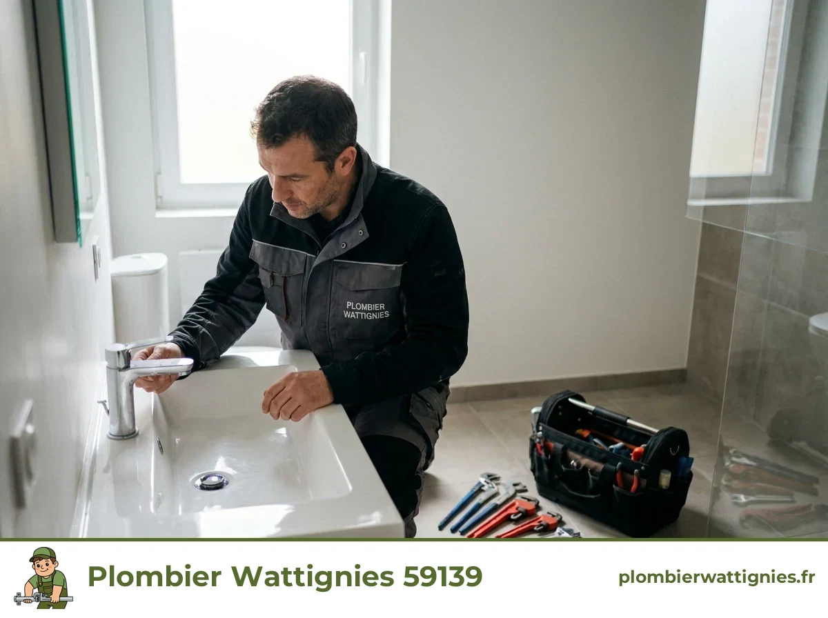 Artisan plombier local à Wattignies