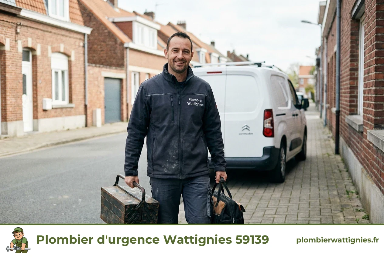 Intervention de plomberie à Wattignies