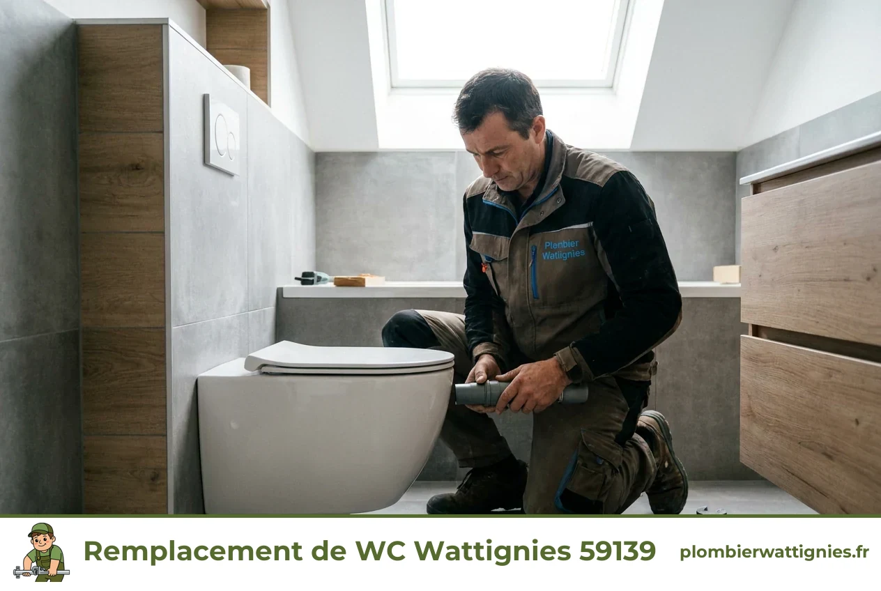 artisan plombier à Wattignies